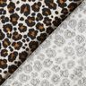 Muselina/doble arruga Estampado de leopardo – marrón claro/negro,  thumbnail number 4