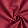 Jersey de algodón con relieves Uni – carmín,  thumbnail number 1