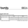 Blusa, Burda 6614,  thumbnail number 6