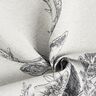 Panel decorativo Tapiz Ciervo con edelweiss – gris,  thumbnail number 3