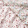 Tela de jersey de algodón Prado de flores con manzanas  – blanco lana,  thumbnail number 5
