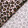Muselina/doble arruga Estampado de leopardo – rosado/negro,  thumbnail number 4