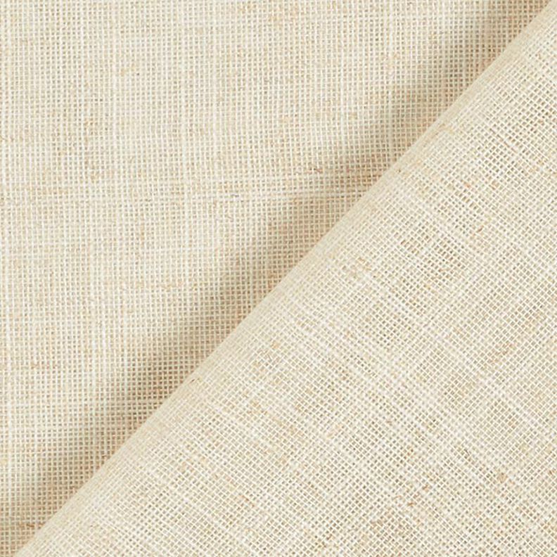 Tejido para cortinas Voile Apariencia de lino 300 cm – naturaleza,  image number 3