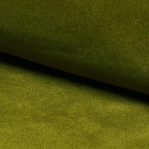 Tela de tapicería Terciopelo – oliva,  image number 2