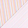 Tela de jersey de algodón Rayas pasteles – blanco lana/violeta pastel,  thumbnail number 4