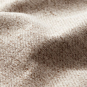 Tela de tapicería Aspecto de sarga – beige | Retazo 70cm, 