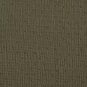 Muselina/doble arruga dobby &ndash; caqui | Retazo 90cm, 