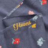 Tela de jersey de algodón Florecitas – azul marino,  thumbnail number 3