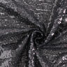 Tejido micro lentejuelas liso – negro,  thumbnail number 4