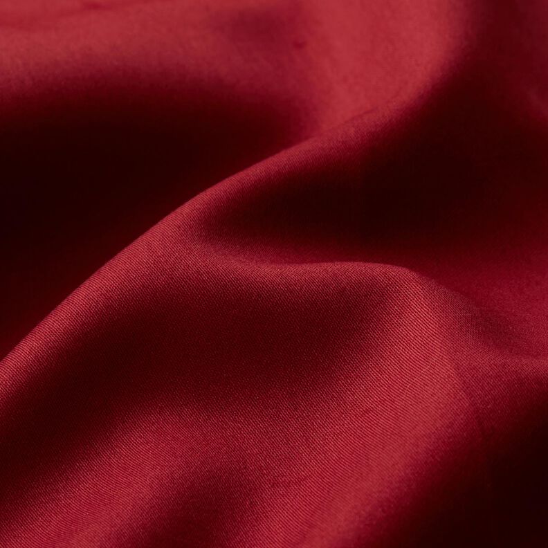 Satén de algodón Uni – rojo oscuro,  image number 3