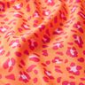 Tejido de bañador con estampado leopardo – naranja melocotón/rosa intenso,  thumbnail number 2