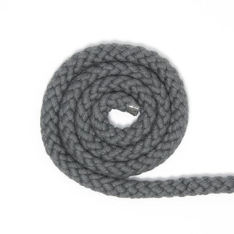 Cordón de algodón liso 78 - antracita,  image number 1