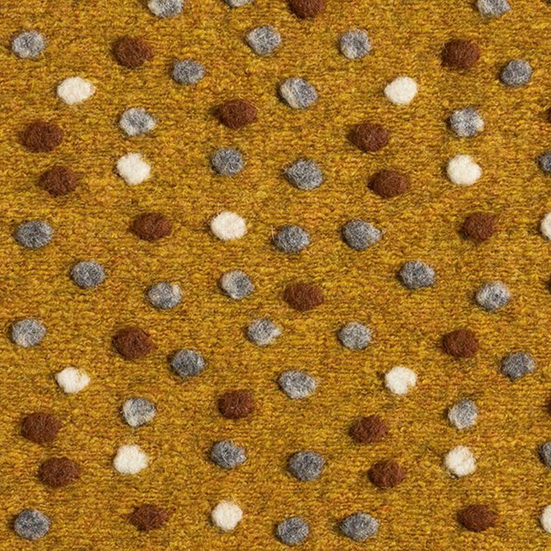 Punto de lana Granos de colores – amarillo curry,  image number 1