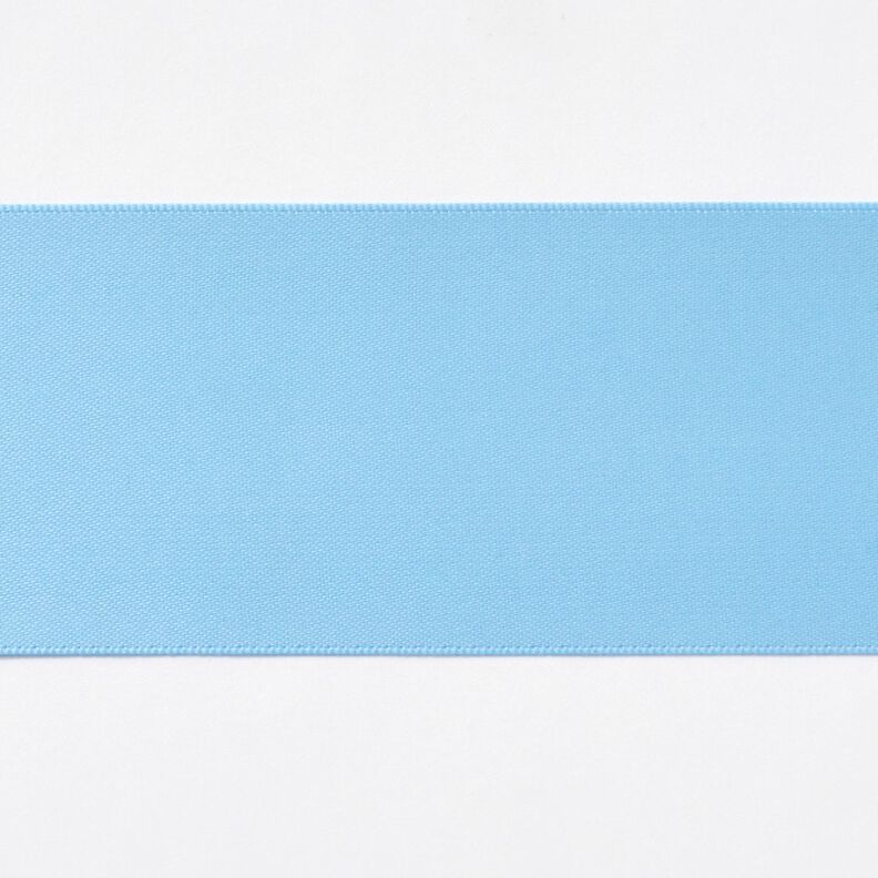 Cinta de satén [50 mm] – azul baby,  image number 1