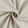 Tela decorativa Panama media Tejido Chambray reciclado – gris plateado/naturaleza | Retazo 80cm,  thumbnail number 1