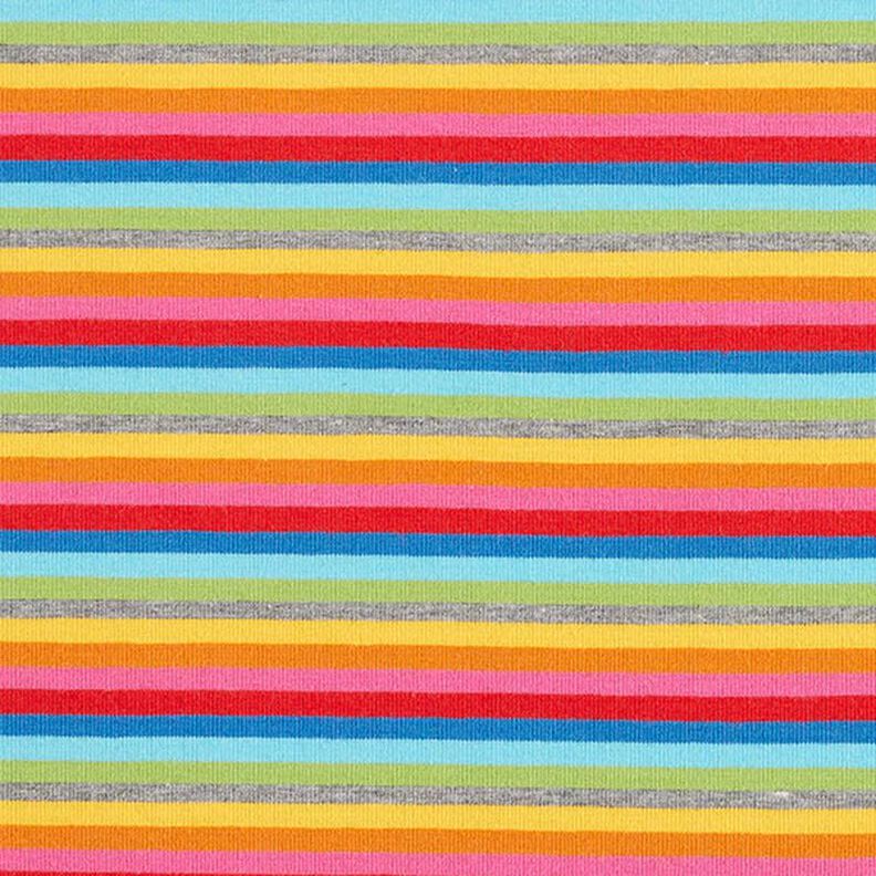 Tela de jersey de algodón Tirabuzón de arcoíris | by Poppy,  image number 1