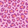 Muselina/doble arruga Estampado de leopardo colorido | Poppy Fabrics – violeta pastel/rojo lila,  thumbnail number 2