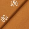 Tela de jersey de algodón Elefantes bebé – bronce,  thumbnail number 4