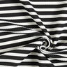 Estructura de punto jacquard con rayas horizontales – blanco/negro,  thumbnail number 3