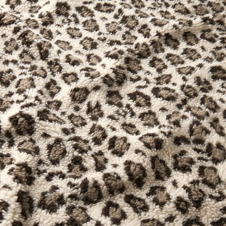 Felpa de peluche Estampado de leopardo – beige claro/duna,  image number 2