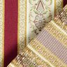 Tela de tapicería jacquard Rayas Biedermeier – crema/rojo,  thumbnail number 3
