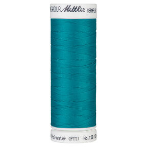 Hilo de coser Seraflex para costuras elásticas (0232) | 130 m | Mettler – turquesa, 