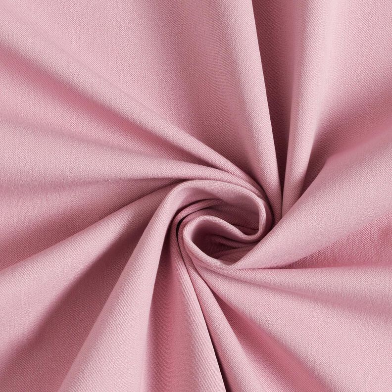 Tela de pantalón elástico liso – rosa,  image number 1