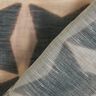 Mezcla de algodón y lino ligero con cruces – negro/almendra,  thumbnail number 4