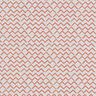 Tela de algodón Cretona Zigzag étnico – terracotta,  thumbnail number 1