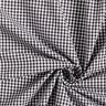 Popelina de algodón Tela Vichy a cuadros, hilo teñido – negro/blanco,  thumbnail number 5