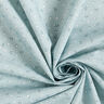Tela de algodón Popelina Flores pequeñas – azul grisáceo pálido,  thumbnail number 3