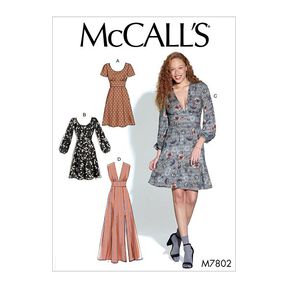 Vestido, McCalls 7802 | 32 - 40, 