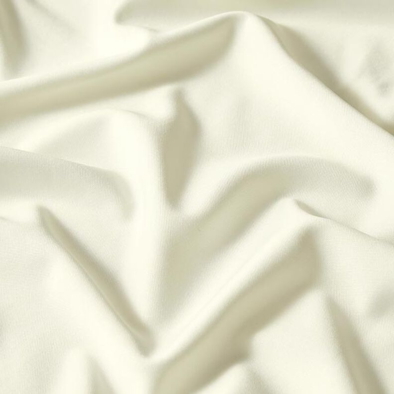 Tela de buceo crepé ligera – blanco lana,  image number 2