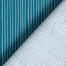 Tela de algodón Cretona Líneas delicadas – azul/blanco,  thumbnail number 4
