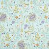 Tela de algodón Popelina Flores silvestres – menta suave/lavanda,  thumbnail number 1