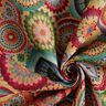 Tela decorativa Tapiz Círculos mandala – beige claro/rojo,  thumbnail number 3