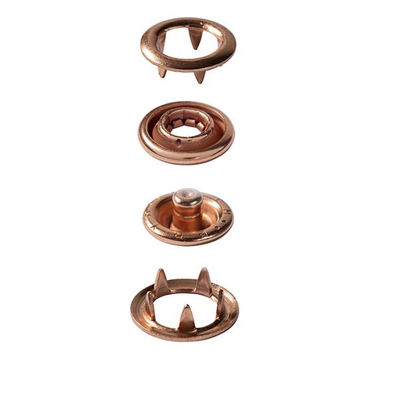Botón a presión sin costuras Jersey [Ø 10 mm] - cobre| Prym,  image number 3