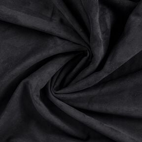 Terciopelo con forro de piel de sherpa – negro, 