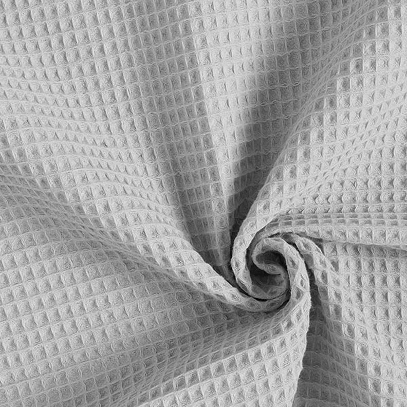 Piqué tipo gofre – gris claro,  image number 1