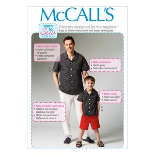 Camisa, McCalls 6972 | 94 - 134, 