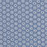 Tela de jersey de algodón brillan las flores – azul vaquero,  thumbnail number 1