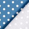 Popelina de algodón puntos grandes – azul vaquero/blanco,  thumbnail number 6