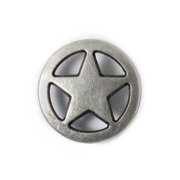 Botón metálico Estrella 1,  image number 1