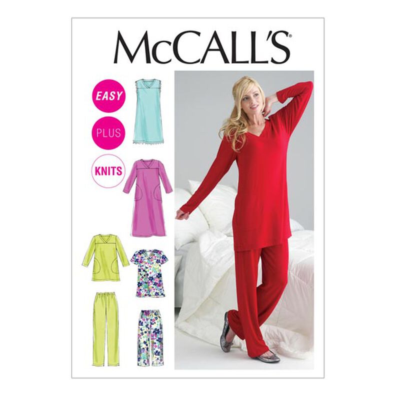 Pijama, McCalls 6474 | 34 - 42,  image number 1