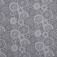 Cretona de algodón Collage de mandala – gris,  thumbnail number 1