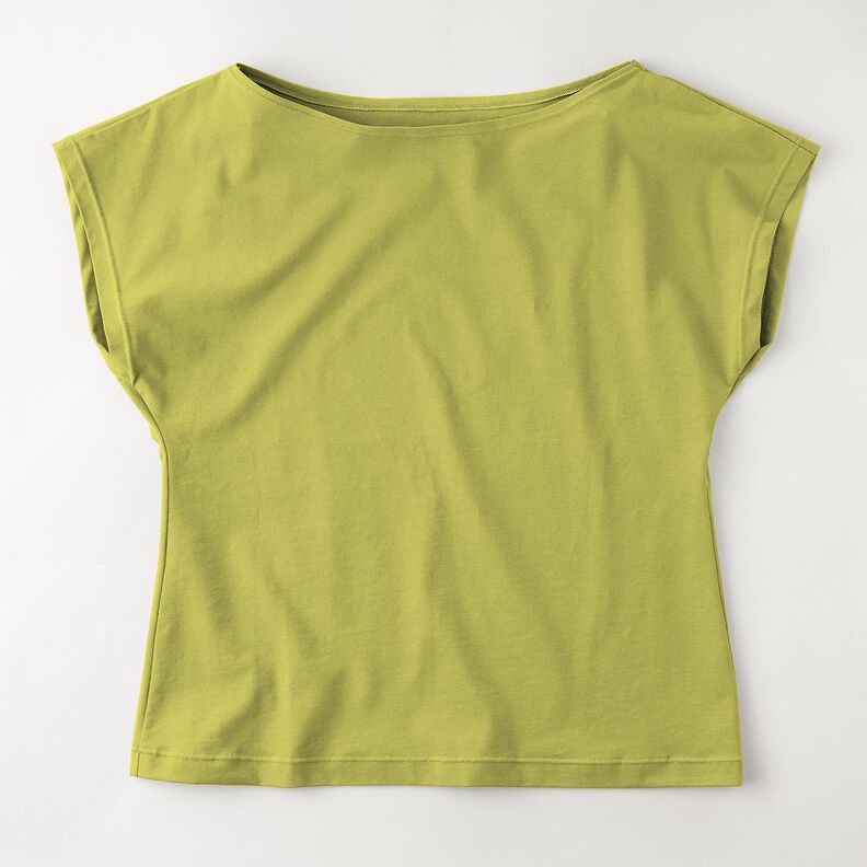 Jersey de verano viscosa medio – verde musgo,  image number 8
