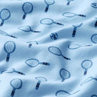 Felpa francesa veraniega Tenis retro  | PETIT CITRON – azul claro, 