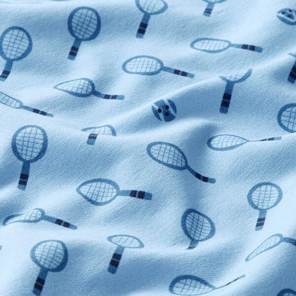 Felpa francesa veraniega Tenis retro  | PETIT CITRON – azul claro,  image number 2