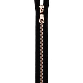 Cremallera S14, divisible  | Prym – negro/rosa dorado, 