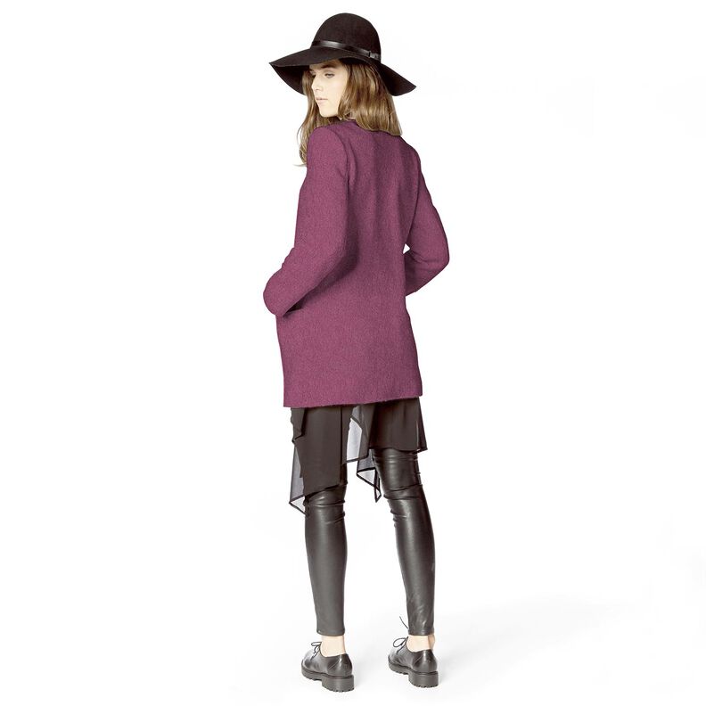 Loden batanado Lana – malva,  image number 10